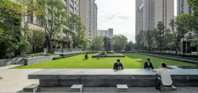 永威书香庭丨中国郑州丨徐辉设计股份有限公司,深圳市迈丘景观规划设计有限公司,柏熙标识-62