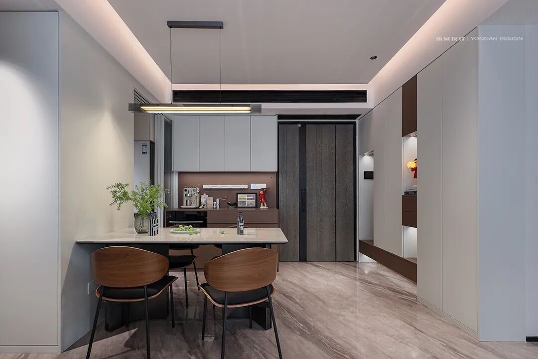 永安实景丨九曜公馆110m²【摩卡咖啡般的醇香空间】-87