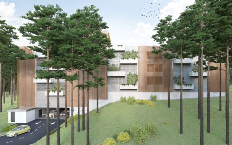 斯雷姆斯卡米特罗维察研究所旁五层停车场建设丨诺维萨德工作室DBA-33