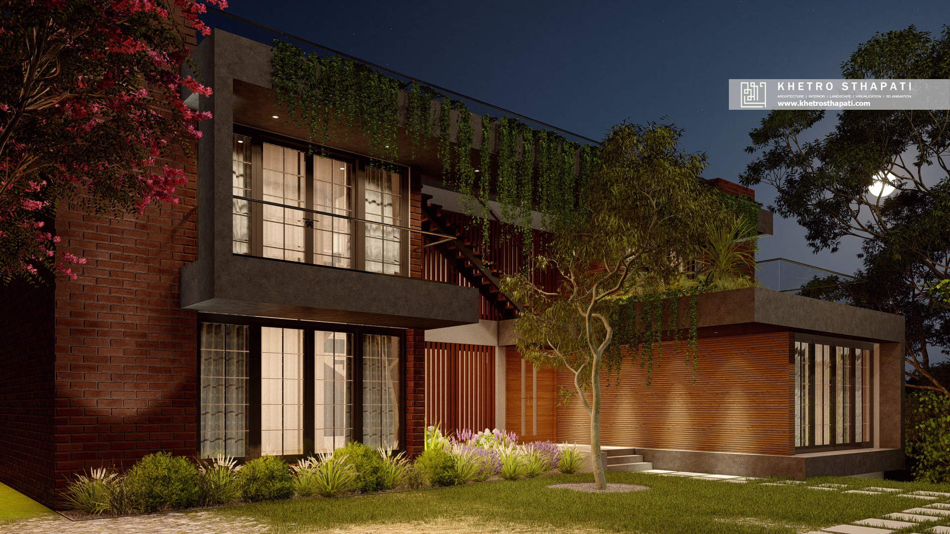 豪华复式设计丨Khetro Sthapati-11