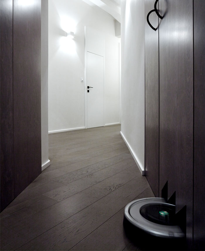 旧厂房改造的极简风格住宅公寓  Klara Valova SMLXL studio-15