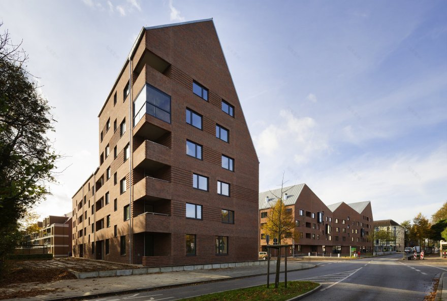 汉堡 Quarter of Nations 住宅区丨Gerber Architekten-25