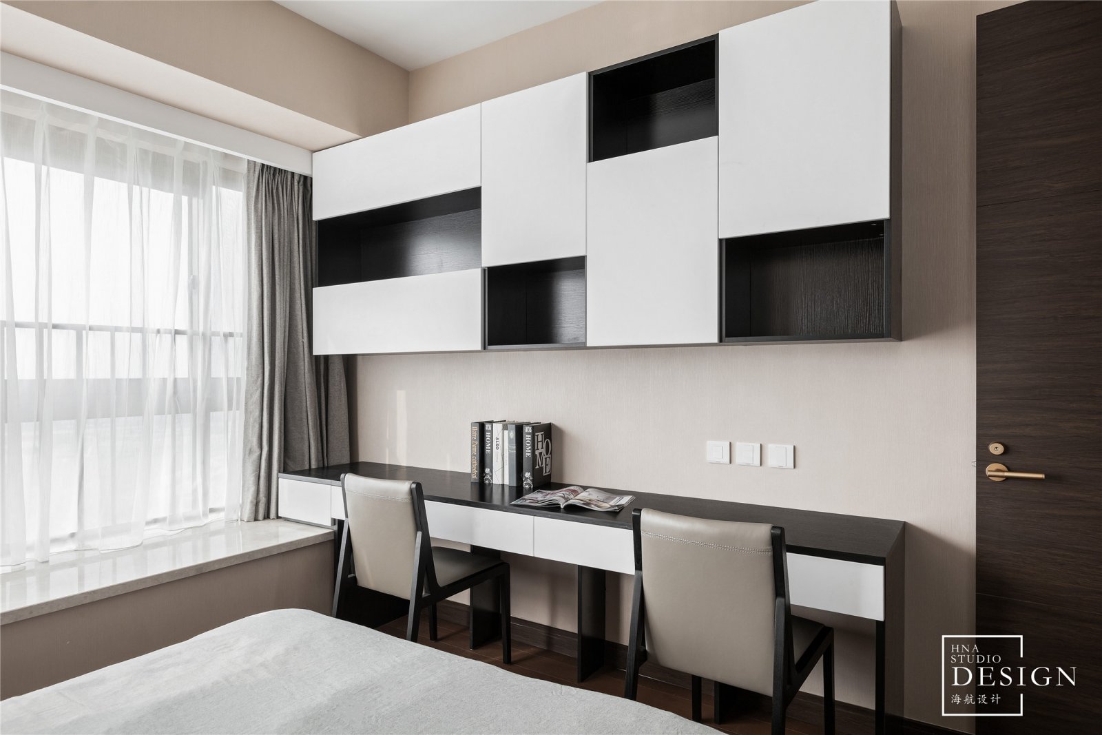 精装房软装改造遇见蔚蓝现代都市空间-15