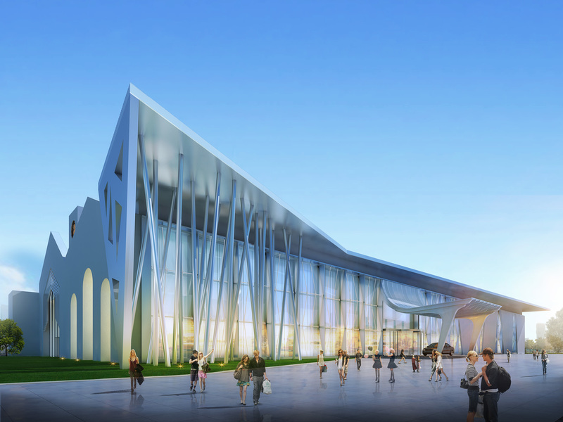 葫芦岛百大万美集团宴会厅——现代与传统交融的高端会议中心-13