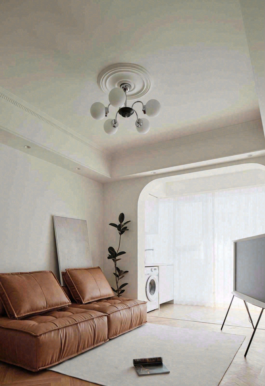 奶油轻法式平层设计-2