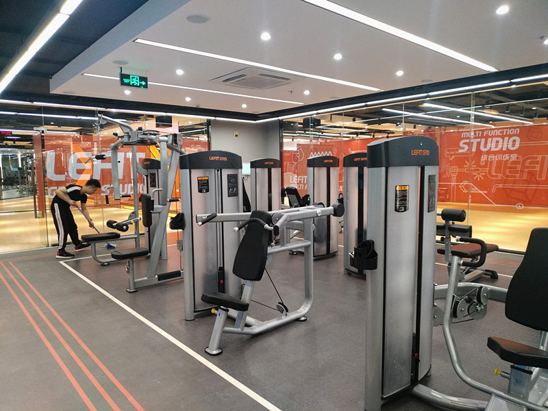 乐刻健身装修设计 重庆两路店-7