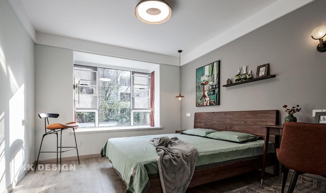 复古清新绿意北欧亲子宅,收纳与美学兼具-25