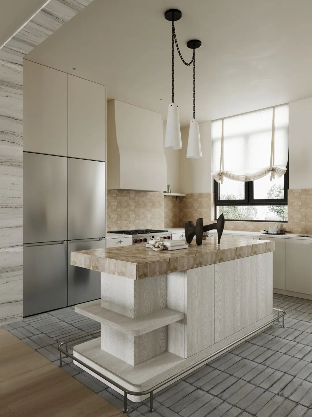 岚一设计｜折衷主义的复古别墅-24