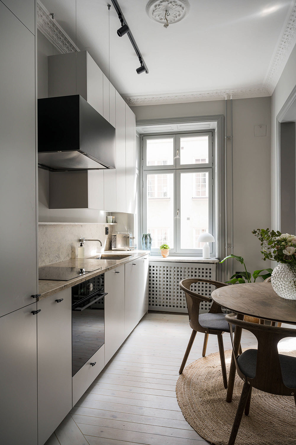 瑞典灰色与米色公寓,尽显北欧设计之美-6
