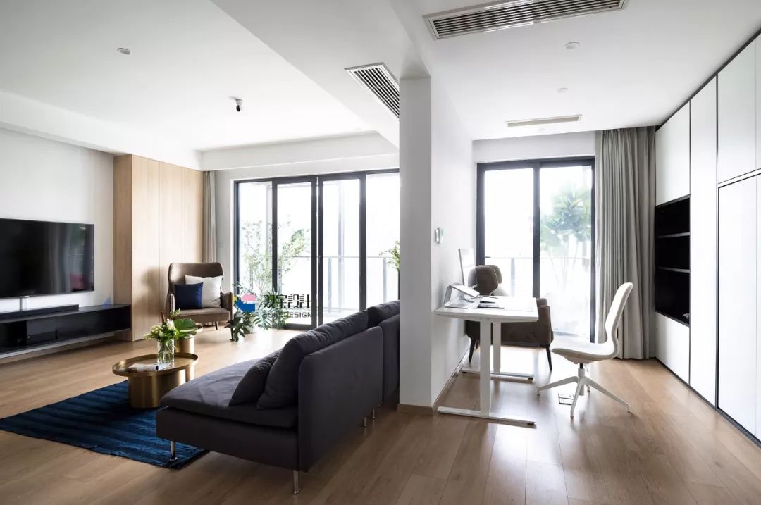 102㎡现代风全屋开放,巧妙变 130㎡-47