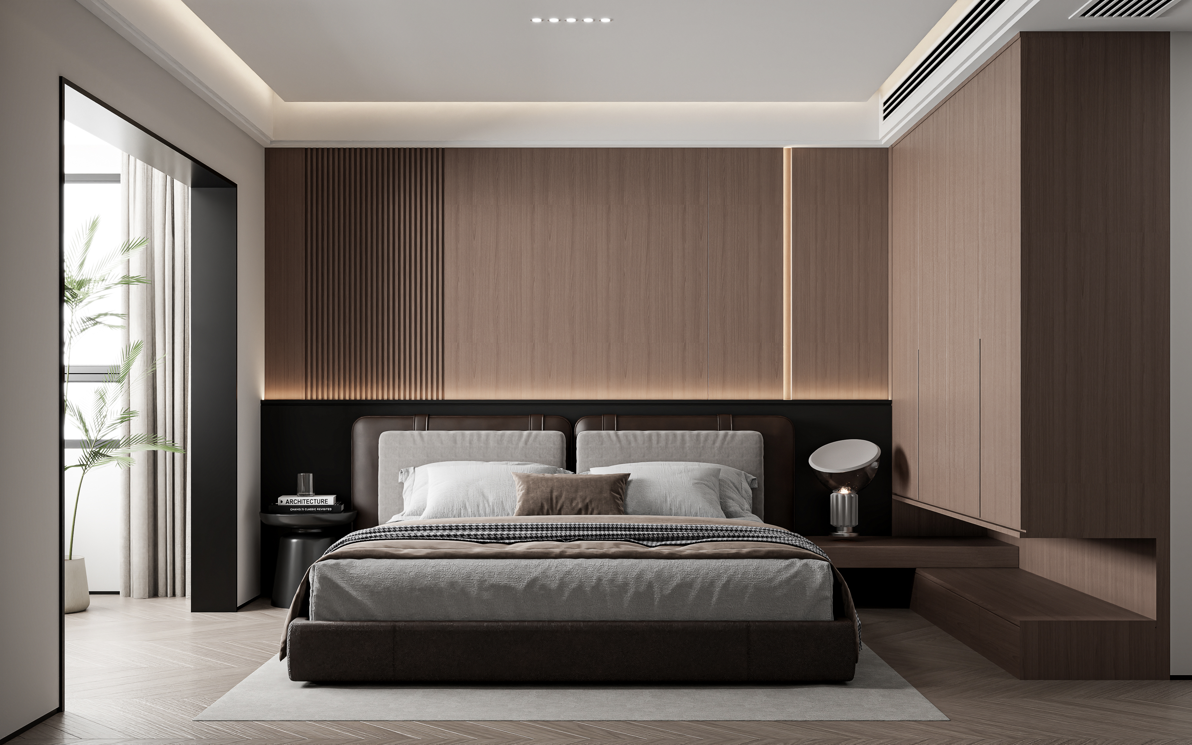 实体项目--建面160意式效果图-15