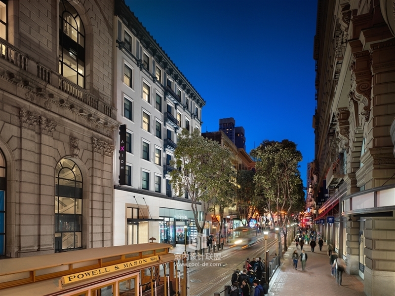 Stonehill & Taylor设计的旧金山Axiom酒店空间-22