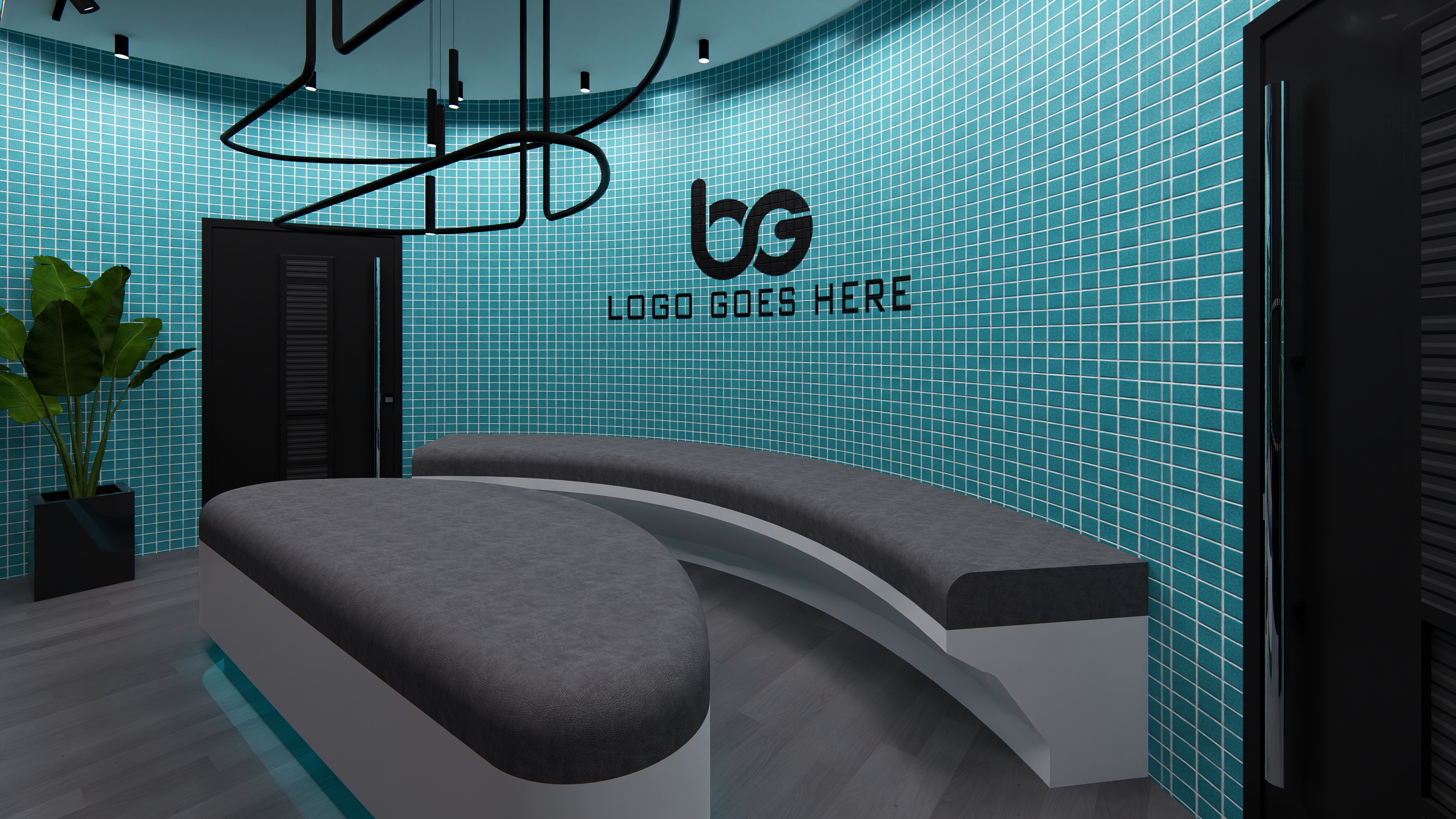 Restrooms I Showers I Lockers Interior design-17