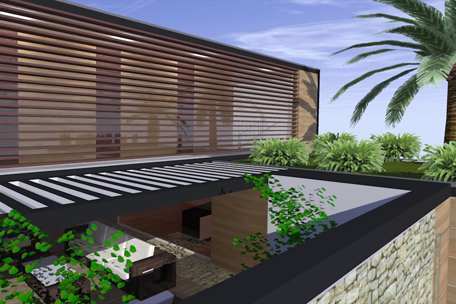 巴西 Casa Torres 住宅 | 室内外融合的现代生态典范-3