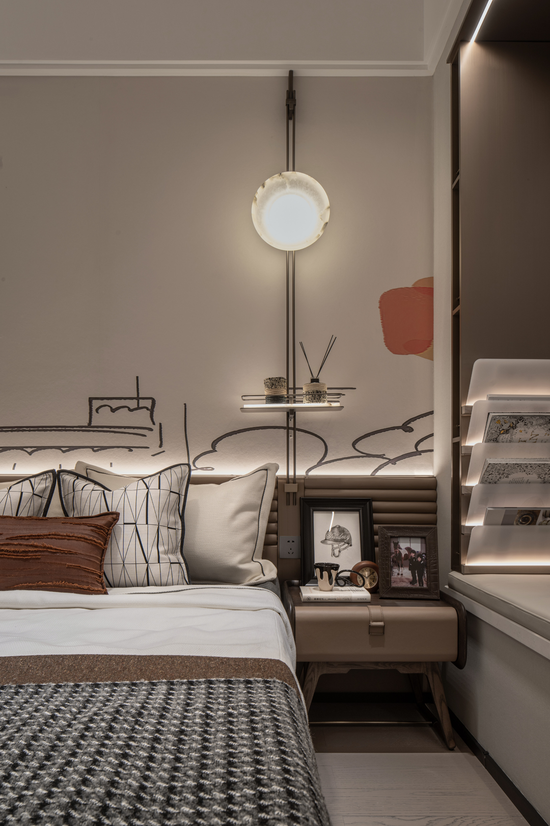 广州中海·麓府样板房丨中国广州丨柘壹设计Z ONE（软装,硬装）,宝贤华瀚建筑工程设计有限公司（建筑）-47