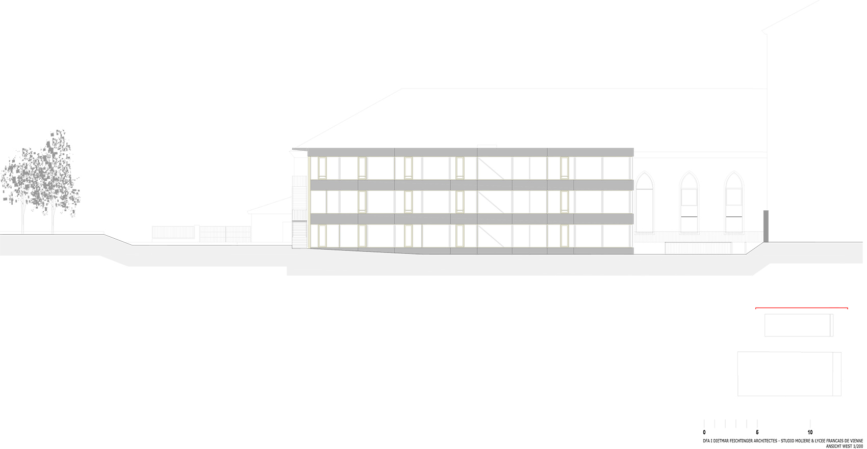 维也纳法国学校扩建及Molière工作室翻新 / Dietmar Feichtinger Architectes-61