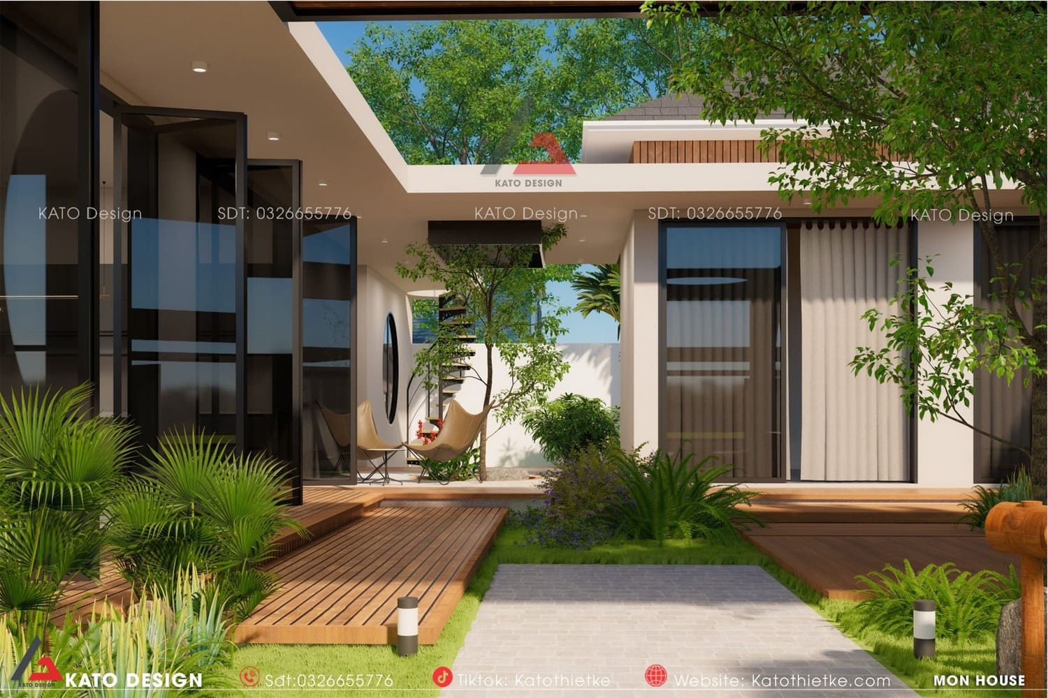 周一之家（注：若MON并非代表Monday（周一），则需更多背景信息才能准确翻译） 丨KATO THIẾT KẾ-3