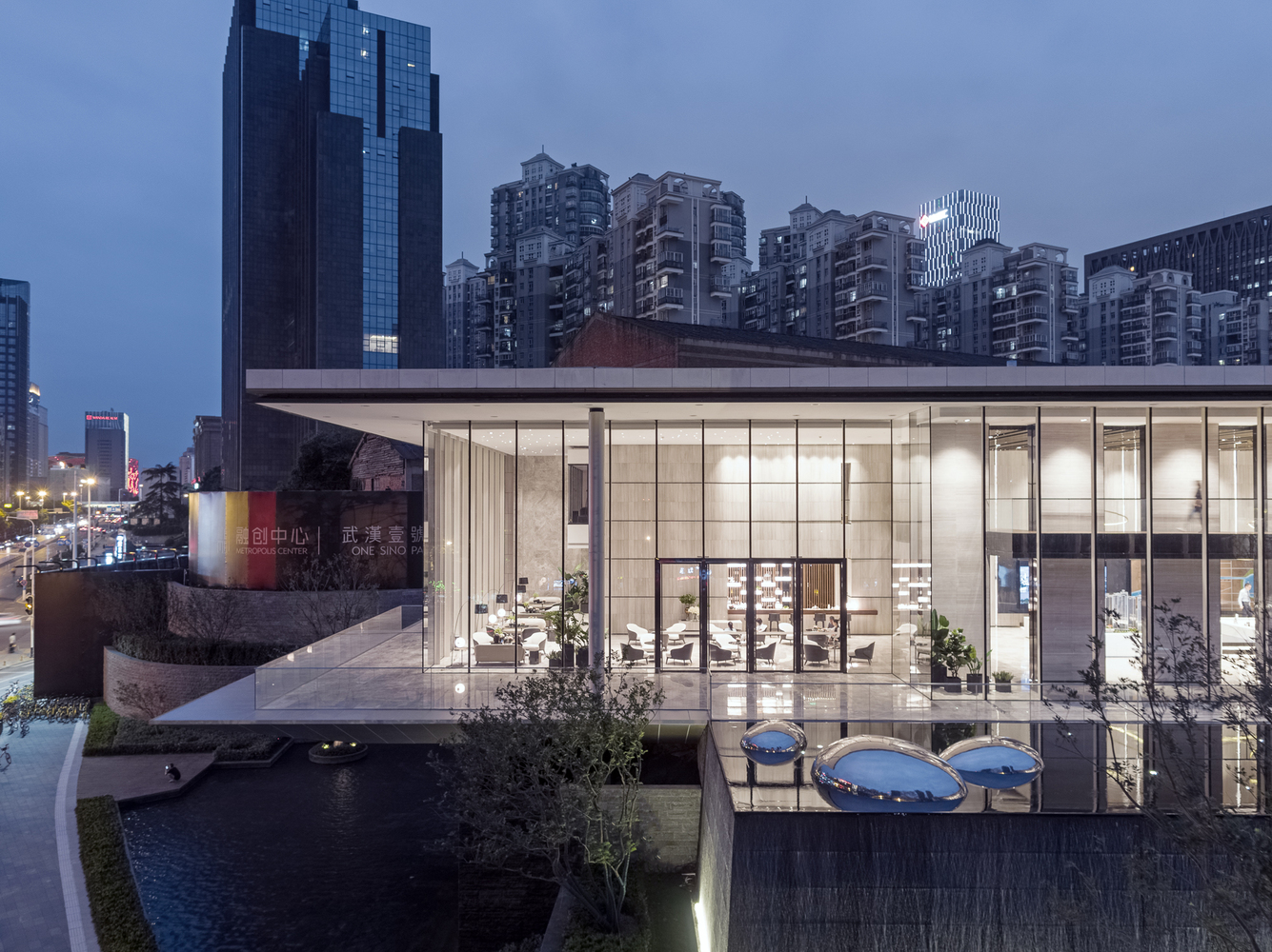 Wuhan Financial City No.1 Courtyard Life Experience Center  gad-58