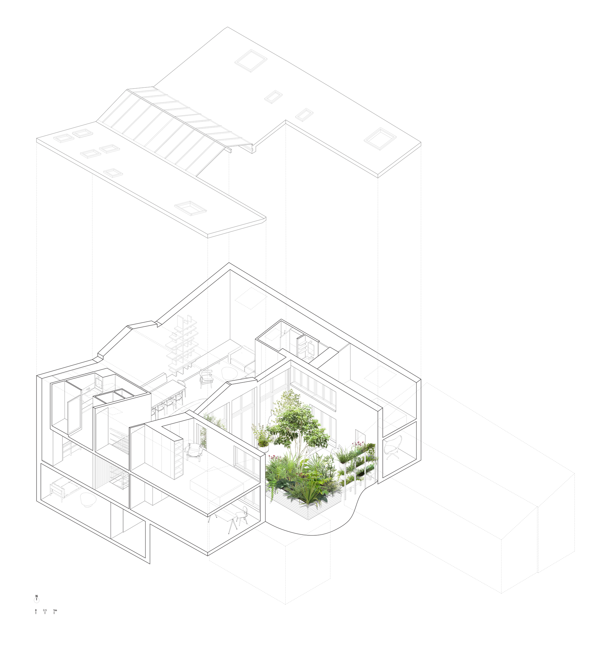 理查德·勒努瓦住宅与花园丨法国巴黎丨Florquin Studio-92