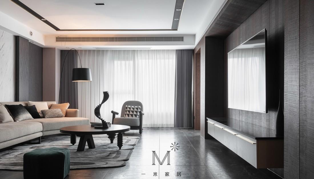 平层丨【一米家居】至酷至纯，现代港台风-15
