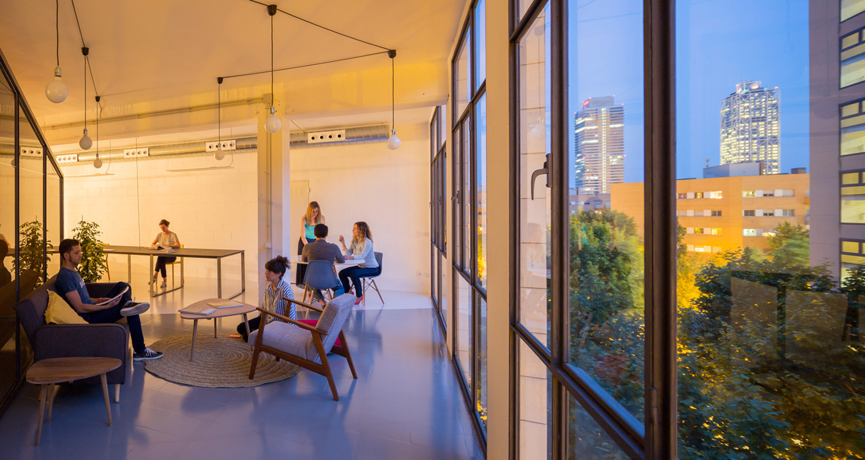 灵动体块 & 巴塞罗那ZAMNESS共享办公空间 / Nook Architects-47