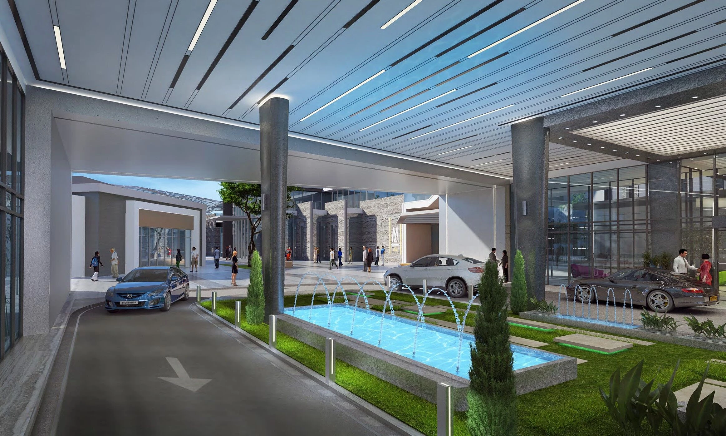 金斯步行街购物中心及酒店丨沙特阿拉伯吉达丨Dewan Architects and Engineers-9