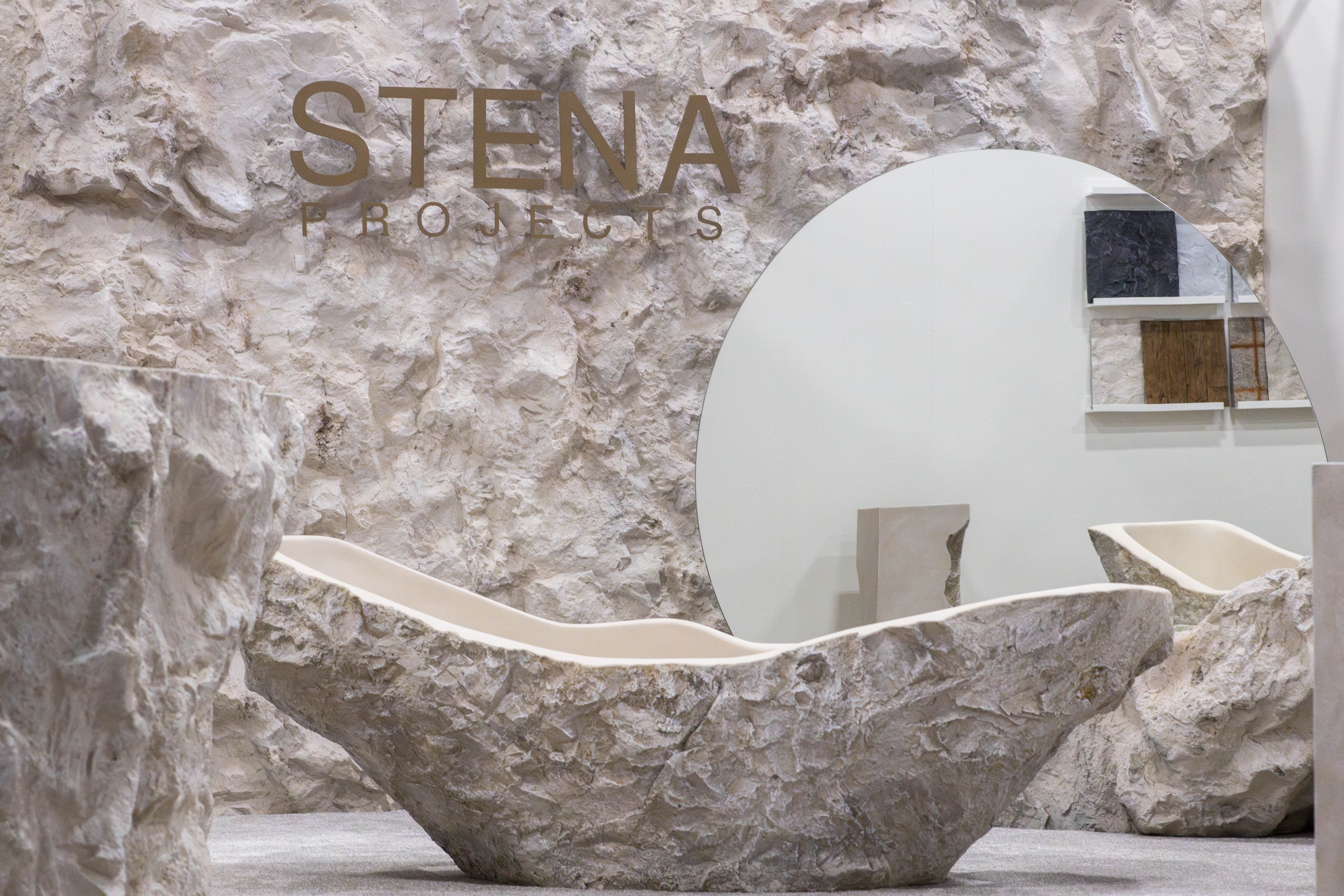 Handcrafted Artificial Stone Bathtub by Stena Projects-2