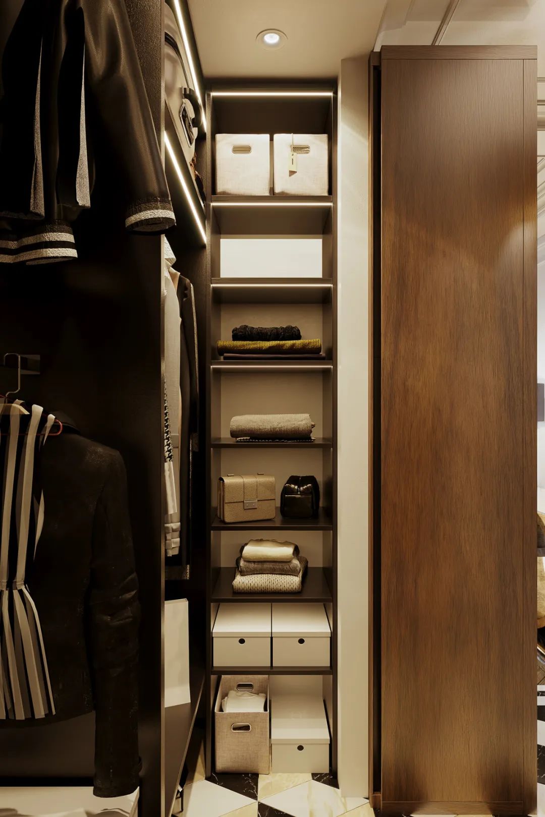 俄罗斯莫斯科 192·4㎡私人豪宅设计丨Julia Design-36