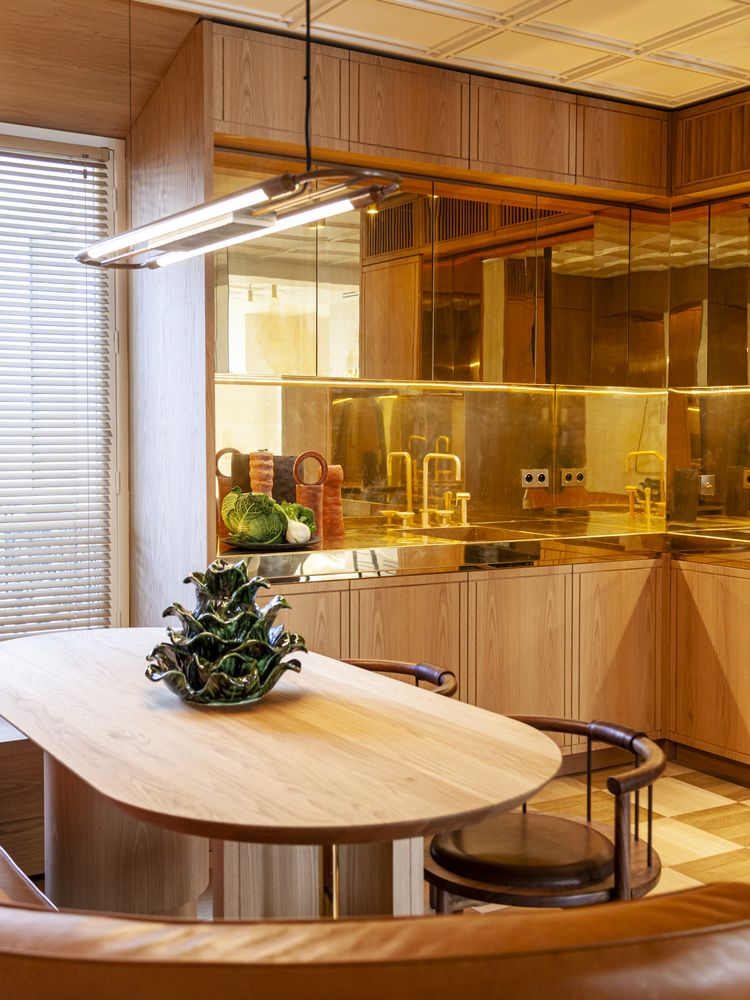 复古公寓设计 | 艺术、设计与材料的有机结合-40