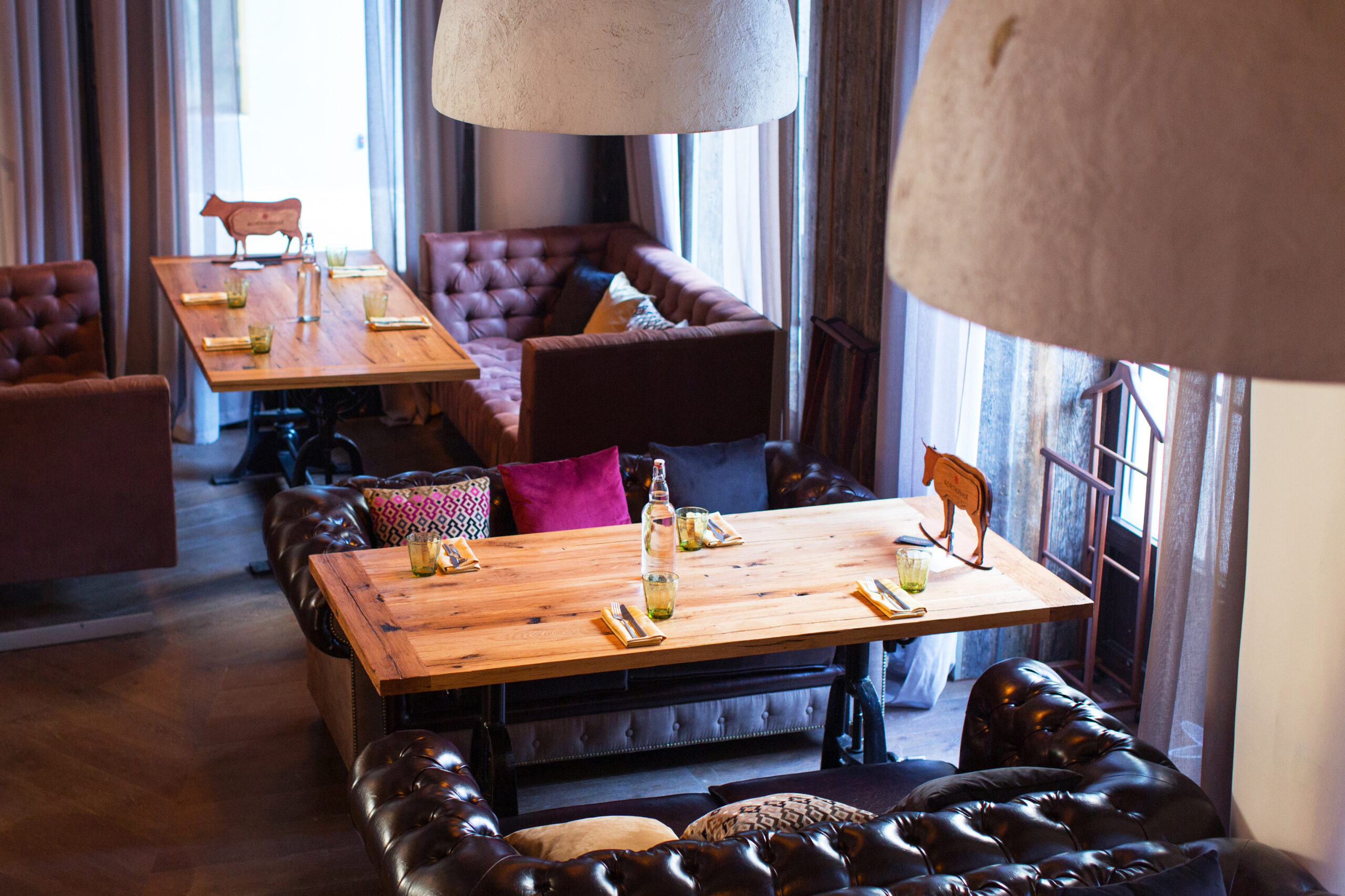 Дизайн ресторана Коптильня(烤肉店餐厅设计)丨бюро ARXY(ARXY工作室)-25