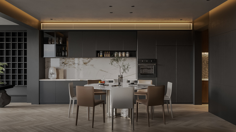 无双 · 贵阳市观山湖区阅山湖 480 平米三层电梯间全案设计丨中国贵阳丨贵州诺克设计有限公司-52