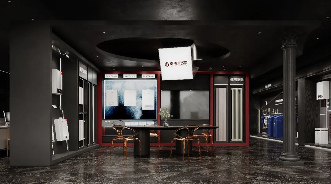 华昇舒适家暖通展厅丨中国成都丨周笙笙全案设计工作室-22