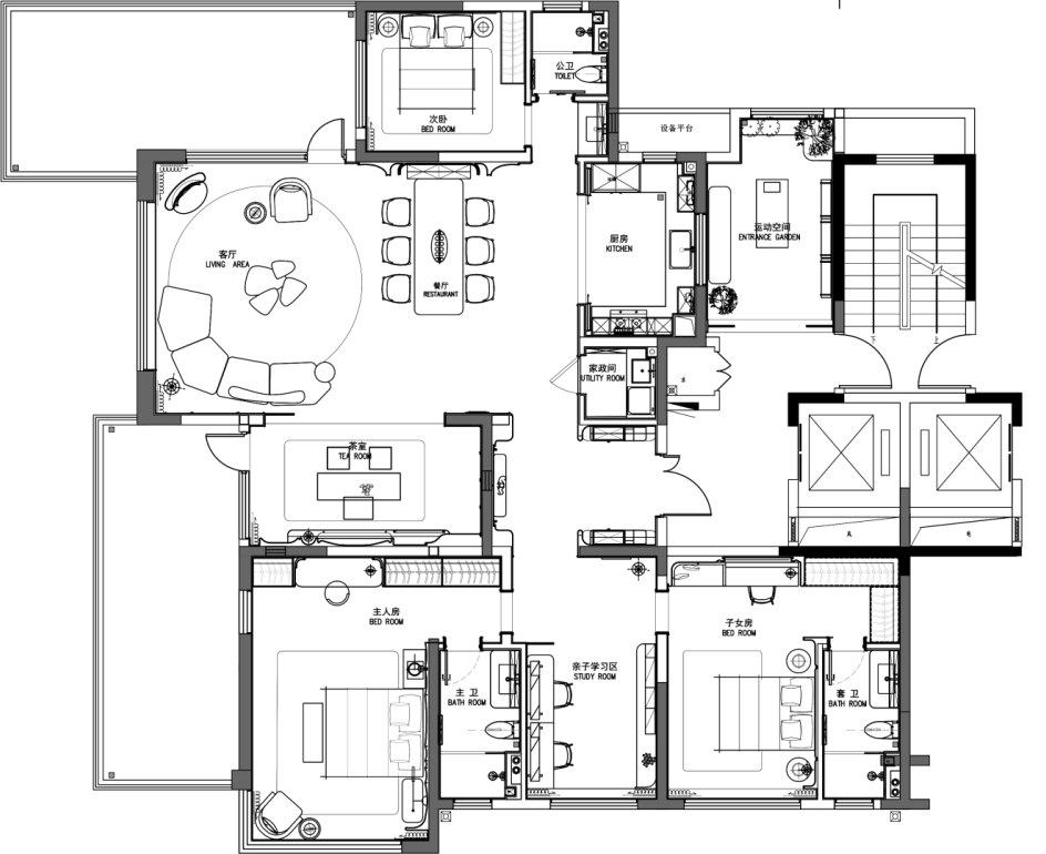 西安招商 · 林屿缦岛丨中国陕西丨软装元禾大千,缦岛咖啡硬装明德设计-67