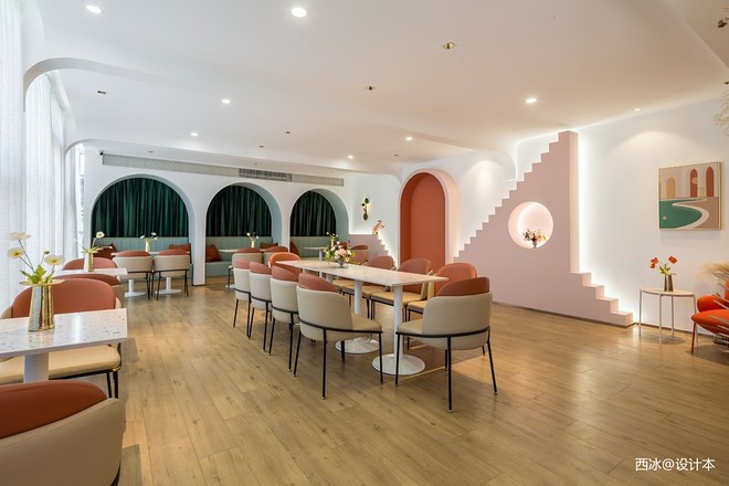 青岛赛拉薇花店150万元200平米休闲空间装修案例丨中国青岛-10