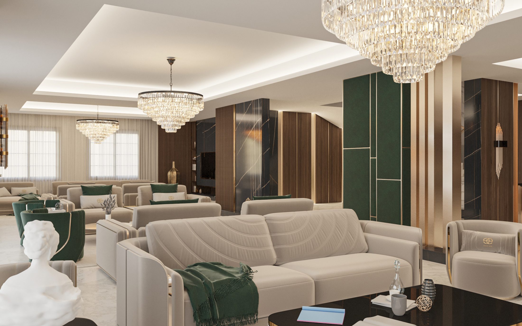 Luxury villa interior-16