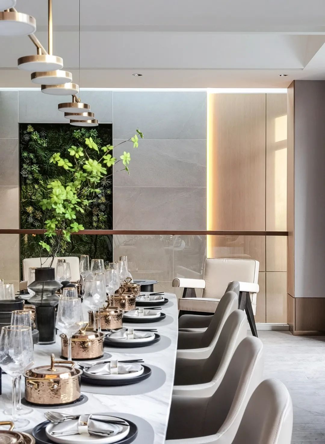 繁世中的宁静归所 | 北京亿城燕西华府 650㎡自然隐奢别墅设计-24