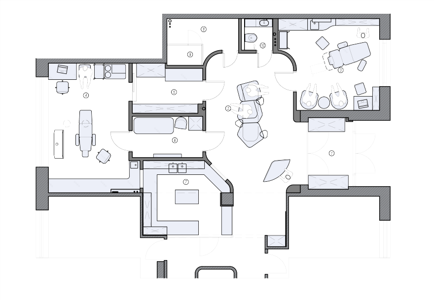 SIMPLEX 牙科诊所室内设计丨俄罗斯圣彼得堡-6
