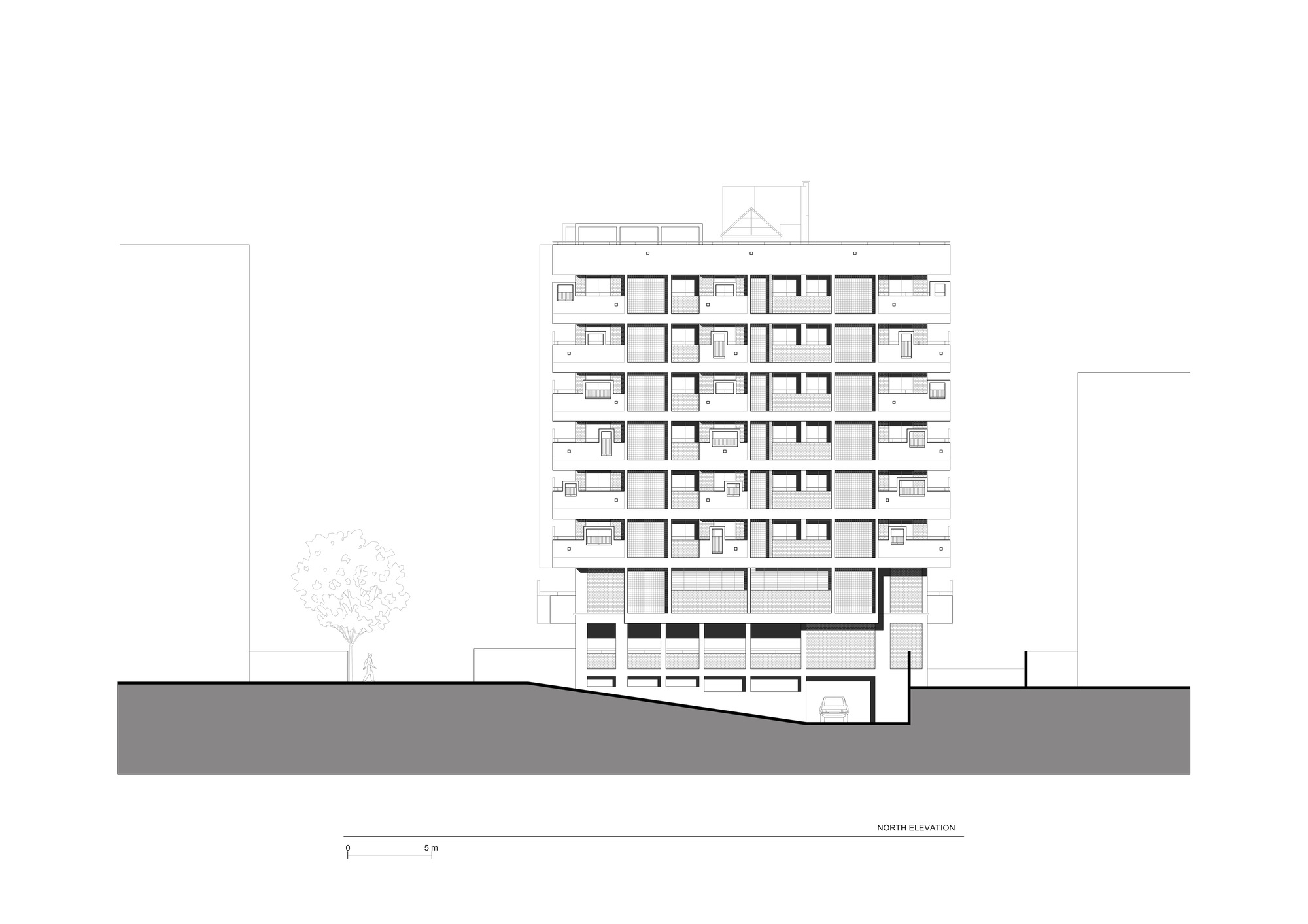 Housing Apartment at Badade Nagar / Studio Frozen Music-47