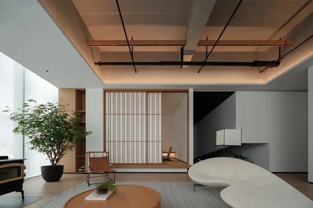 500㎡几何艺术城市客厅设计丨FEN DESIGN张奇峰室内设计事务所-56