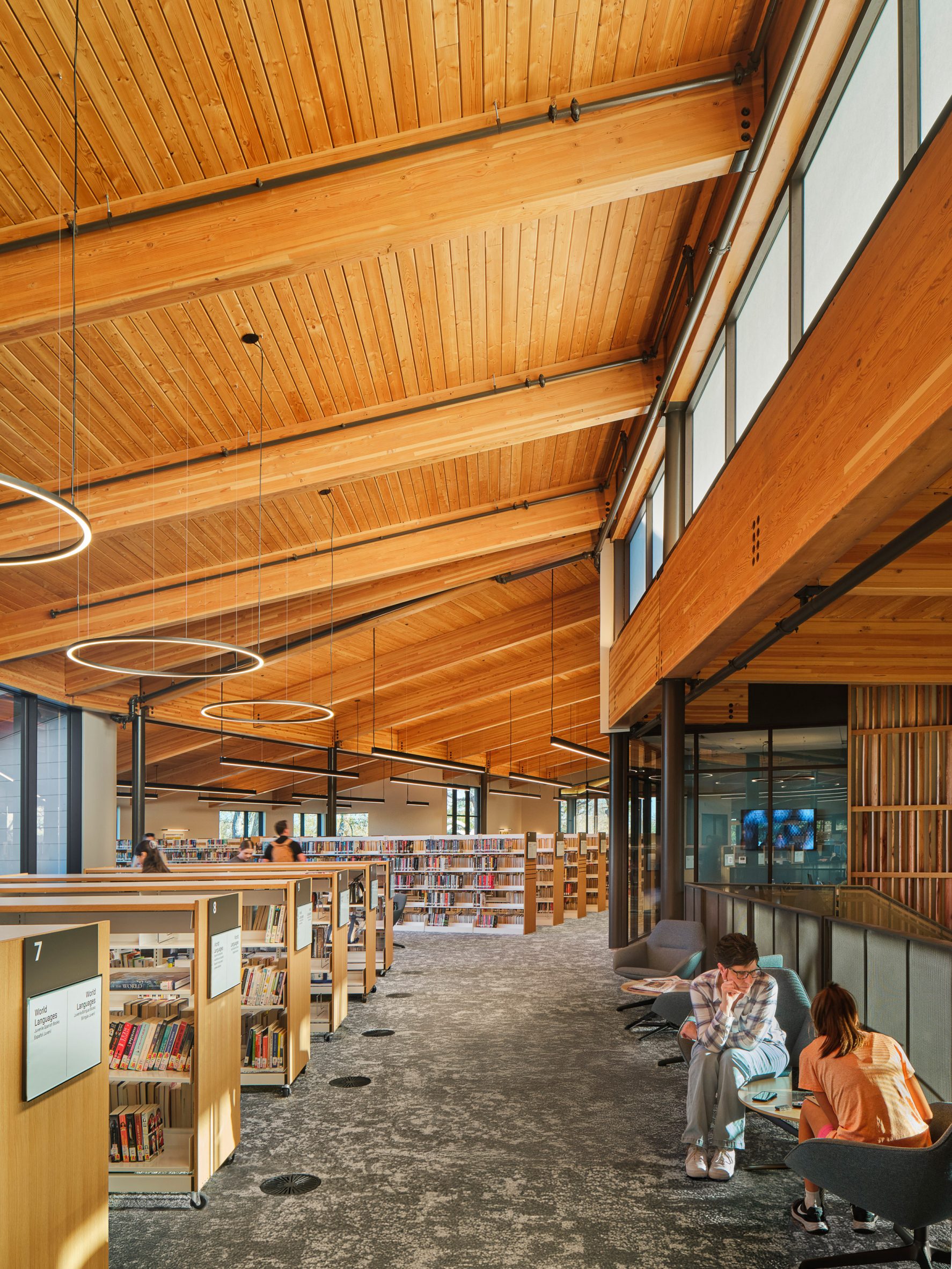 Lake Flato Architects evokes "feeling of being on a porch" at Texas library-19