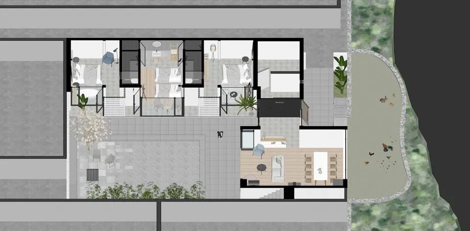 山院自在怀里 1#院改造民宿丨中国北京丨野境设计事务所,OEO-17