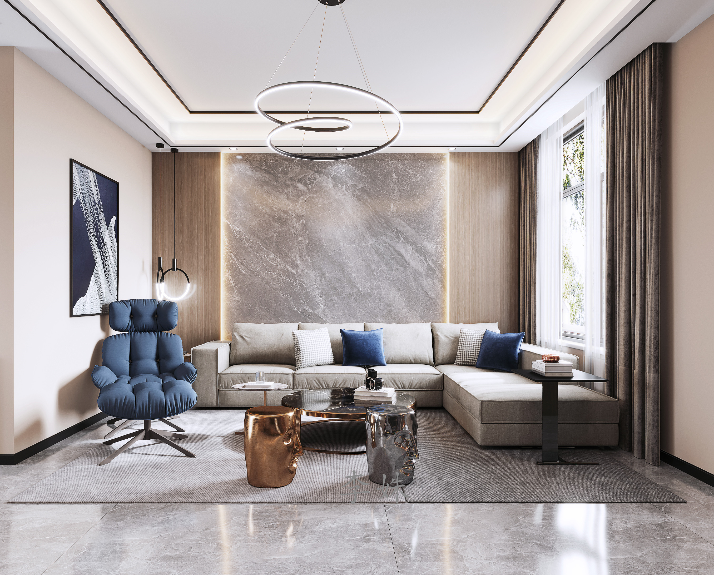 现代轻奢家居设计-5