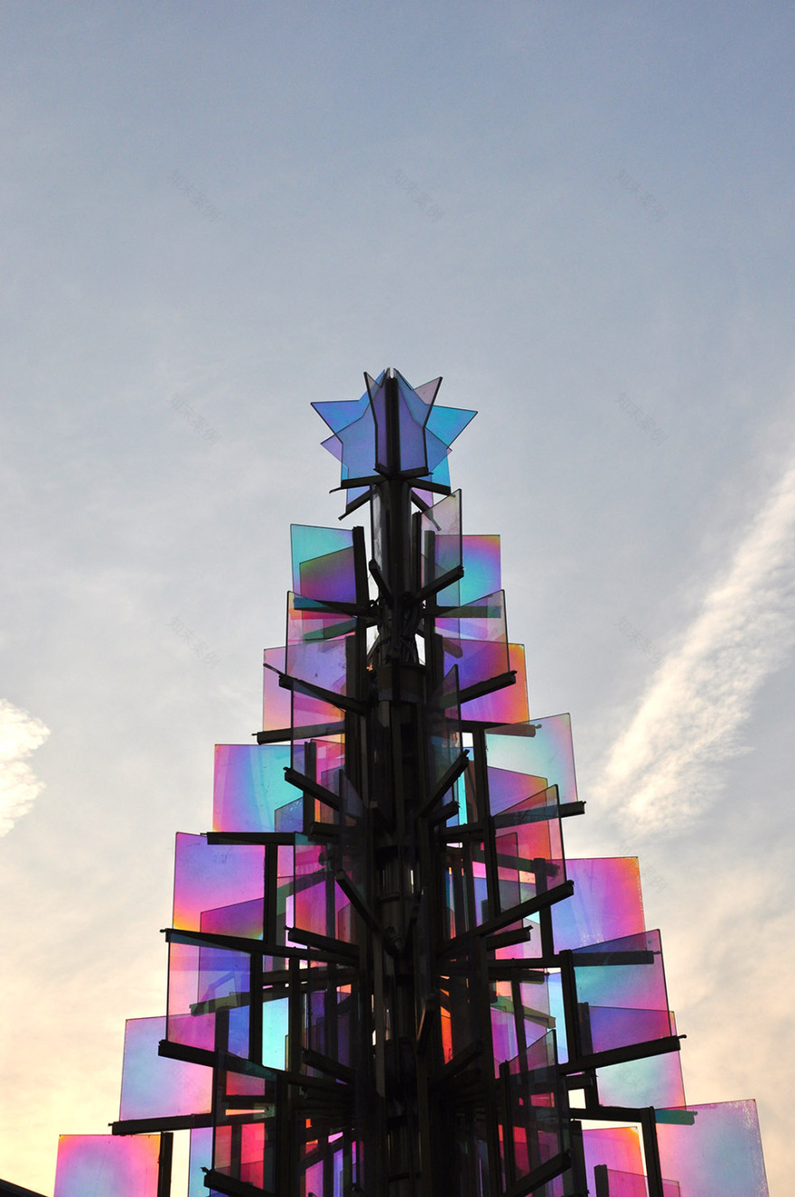 2015北京国贸三期圣诞节室外装置艺术 & “圣诞树” / Way Studio-9