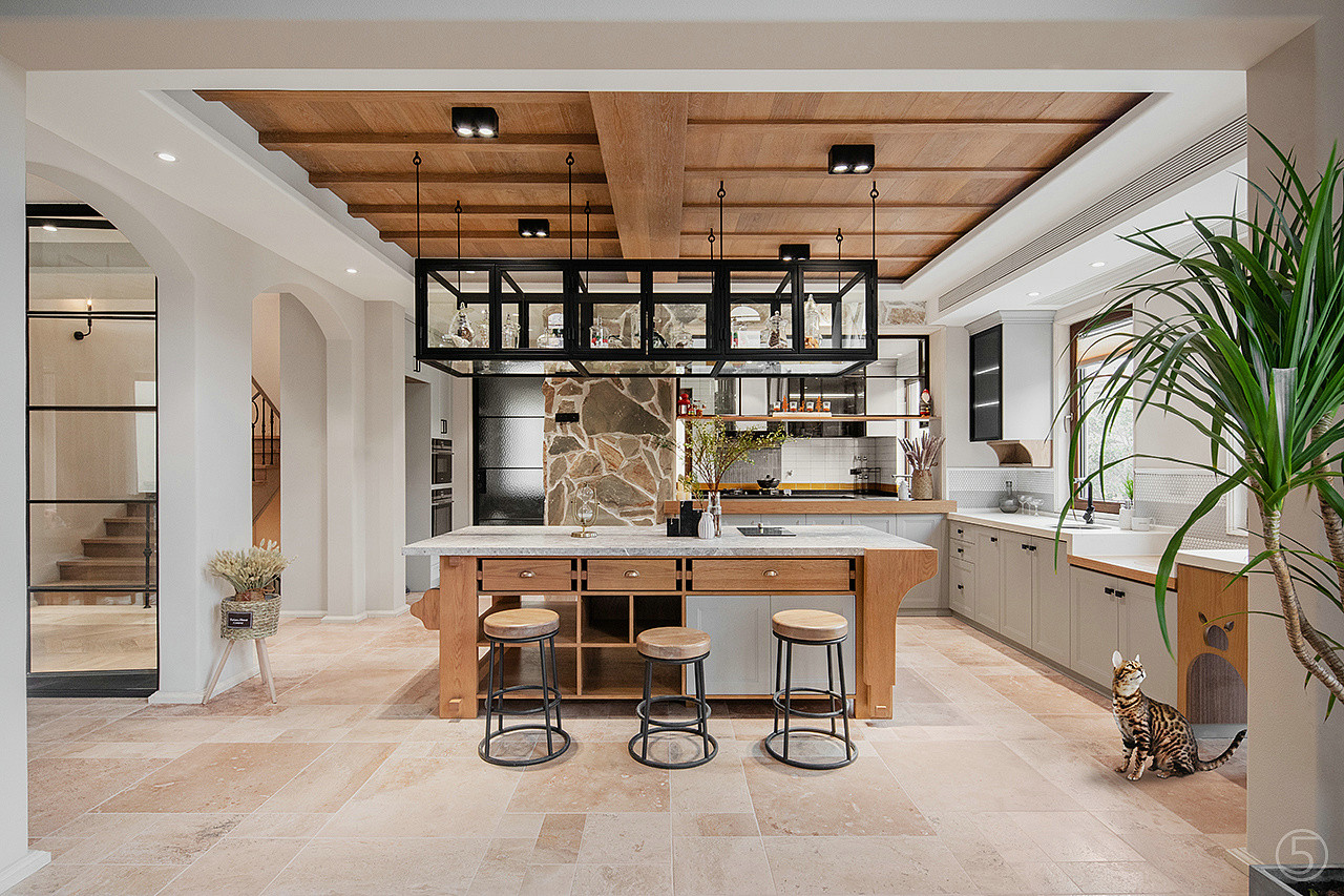 黎李设计 | 经典南加州自然乡村风情别墅，自由、静谧、童趣，这才是向往的生活 ！-18