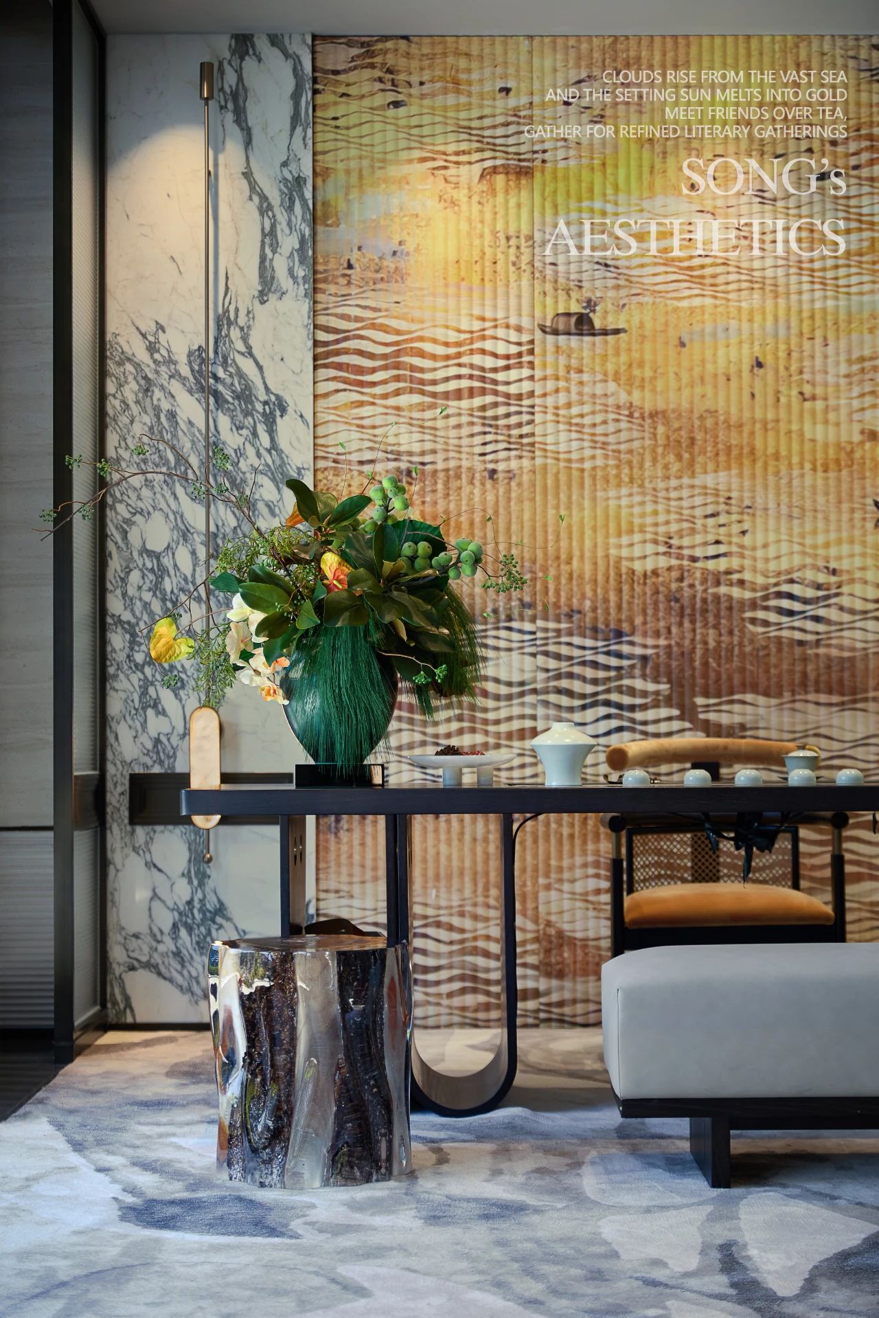 江畔云墅售楼处丨中国台州丨郑仕樑室内设计(苏州)有限公司-0