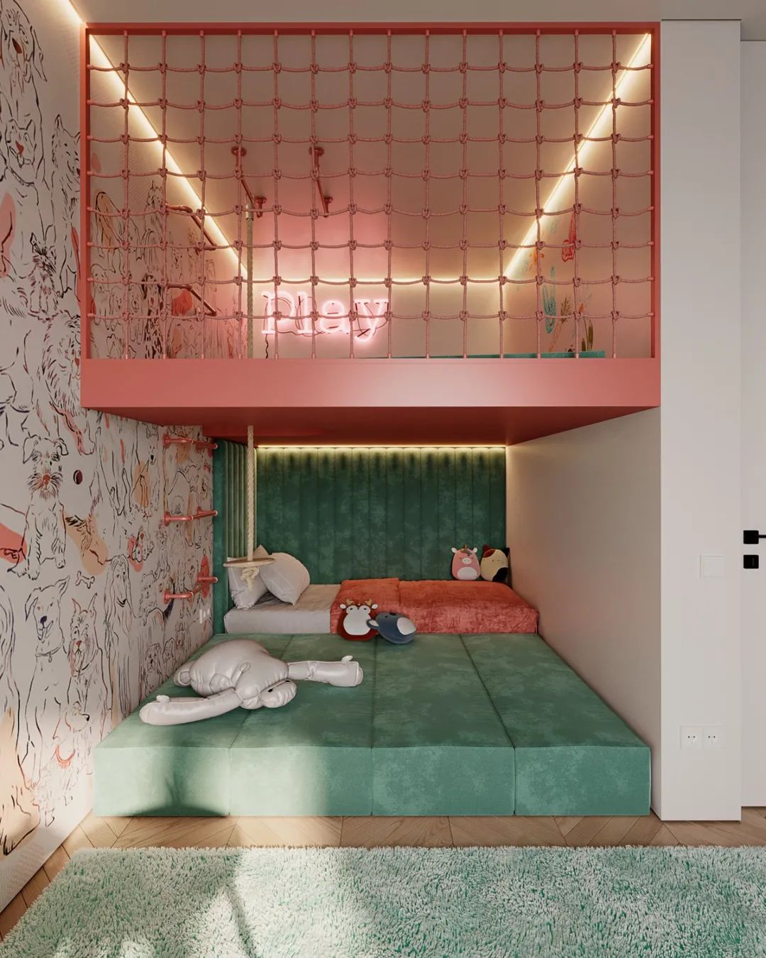 简约轻奢大平层设计丨BODES Studio-71