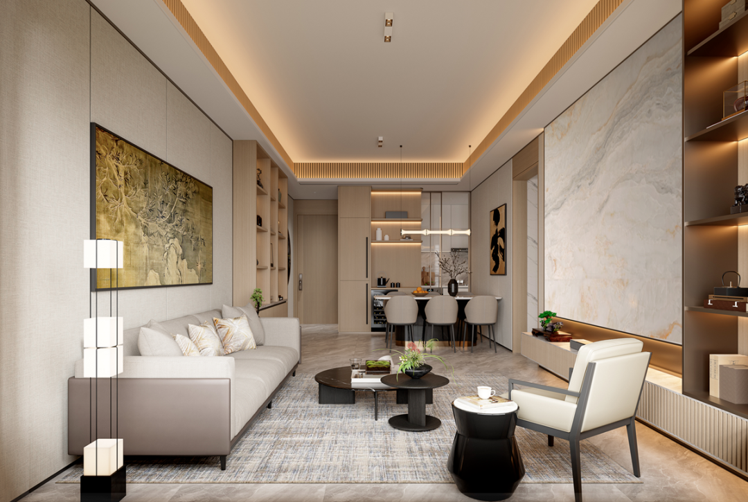 深圳加福华尔登府邸6套样板间室内设计方案丨中国深圳丨戴勇室内设计团队-23