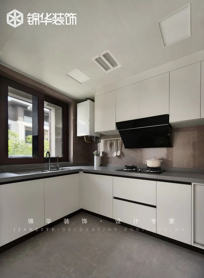 奶油色调的现代简约之家丨中国南京丨锦华装饰-33