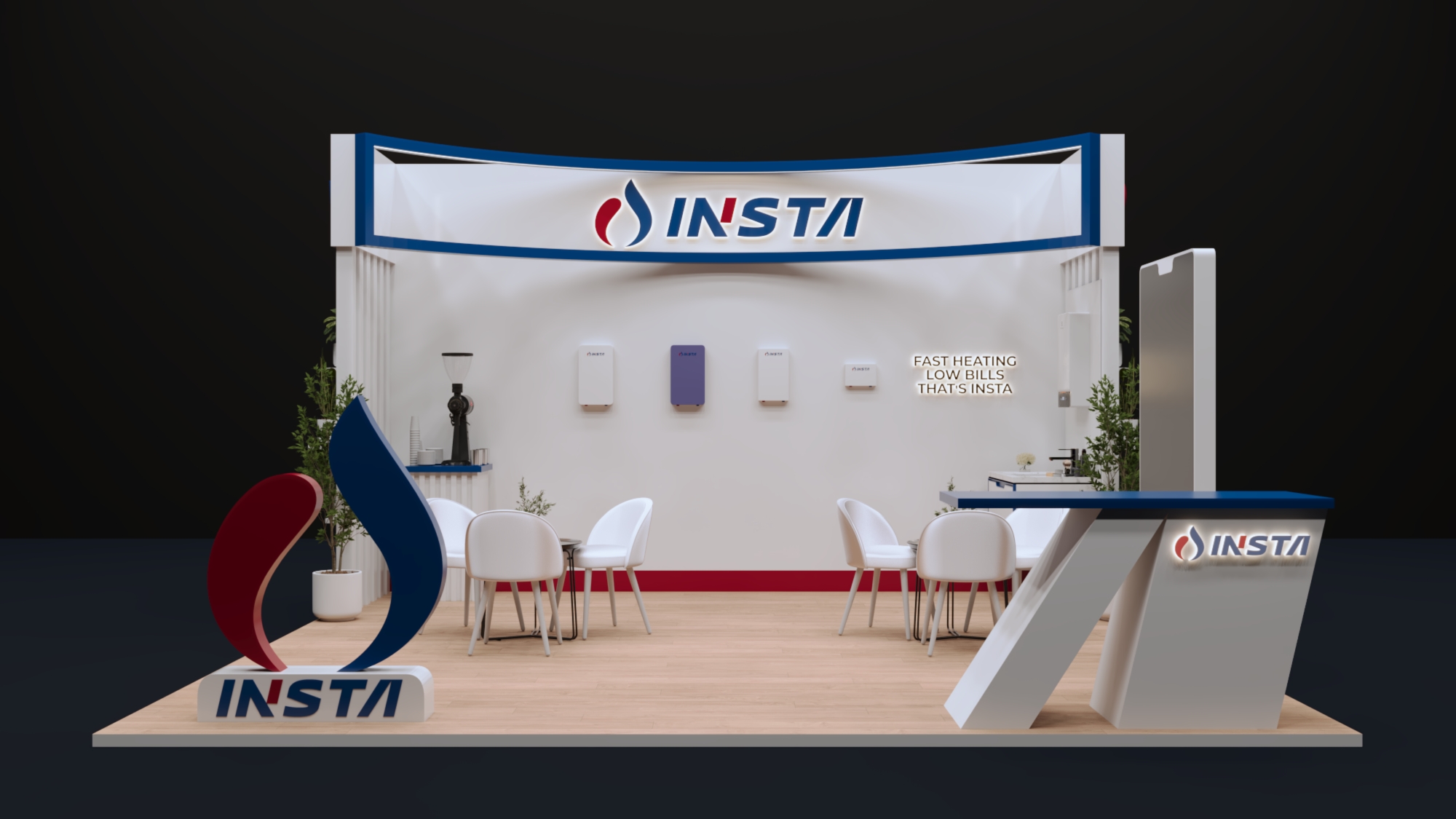 布斯速热暖风机（注：Booth可能是品牌名，Insta可能是instant的缩写，有快速、即时之意，Heaters是加热器、暖风机的意思，这里结合常见产品类型翻译为速热暖风机 ） 丨Muhammed Zakaria-6