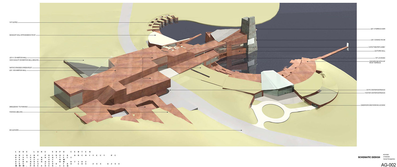 安托内.普雷多克与麓湖艺展中心, 成都 / Antoine Predock-20